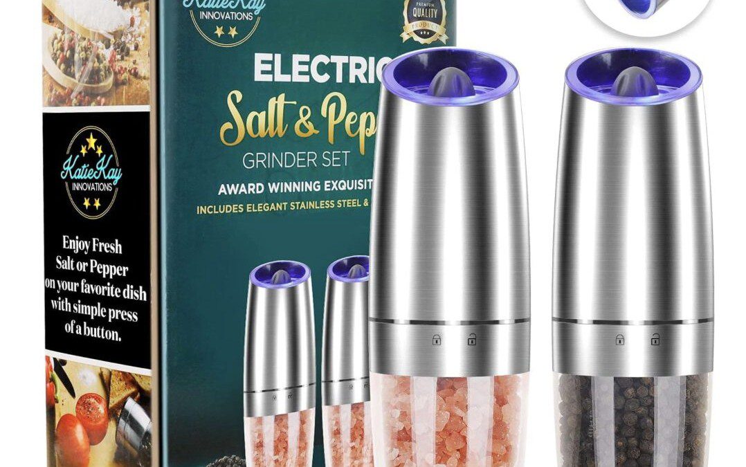 50% off Electric Salt & Pepper Grinder Set of 2 – Just $15.99 shipped!